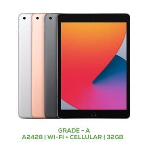 iPad 8th Gen (2020) 10,2 inch A2428 Wi-Fi + Cellular 32GB Grade A