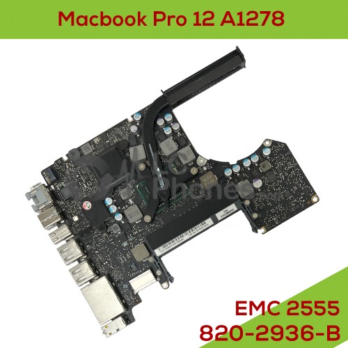 Macbook Pro 12 inch A1278 EMC 2555 (Late 2011) - Fully Functional Logic Board  i5-2435M 2,4GHz 820-2936-B