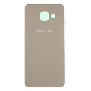 Samsung Galaxy A3 2016 A310 - Battery Cover Gold with Adhesive