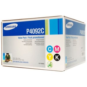 Samsung - Toner CLT-P4092C Four Color Pack BK/C/Y/M CLP310/315/CLX3170/3175