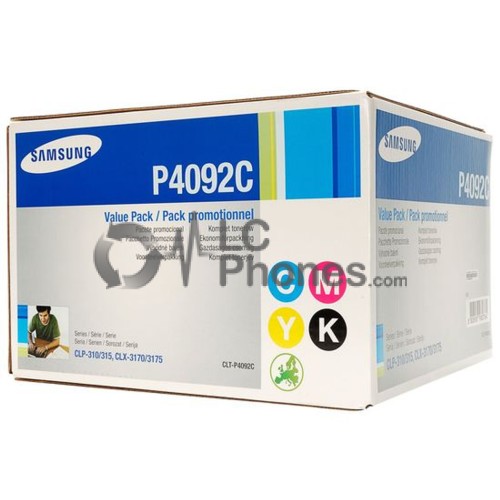 Samsung - Toner CLT-P4092C Four Color Pack BK/C/Y/M CLP310/315/CLX3170/3175