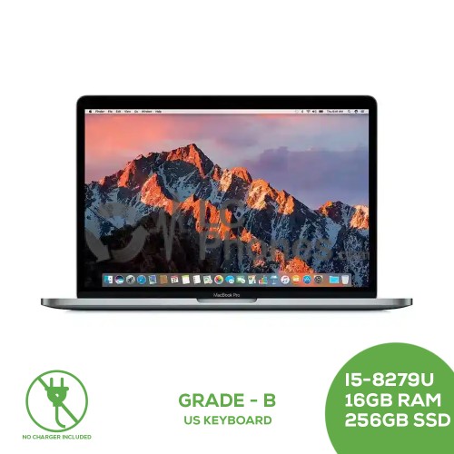 Macbook Pro 13 Touch Bar A1989 - Core i5-8279U CPU 2.40GHz 16GB 256GB SSD / Grade B