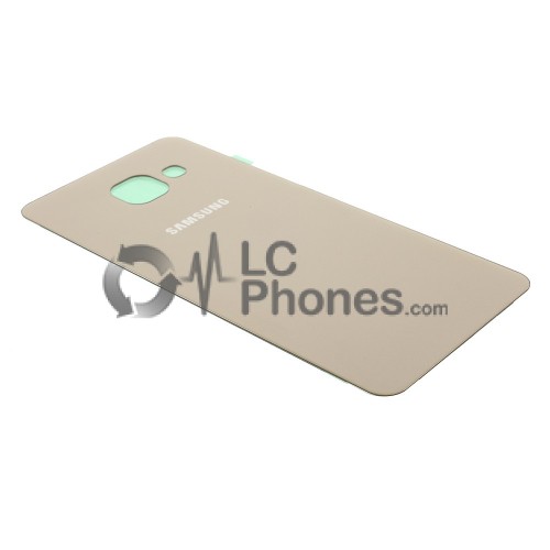 Samsung Galaxy A3 2016 A310 - Battery Cover Gold with Adhesive