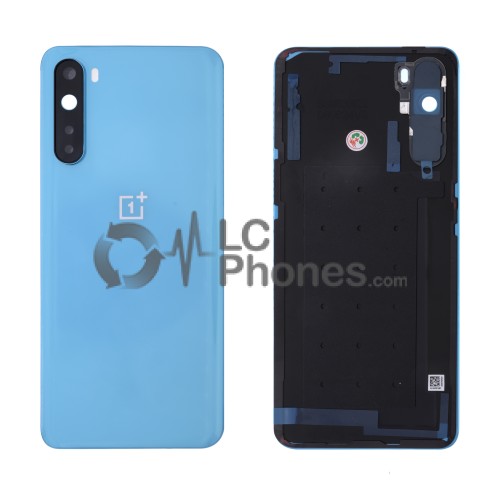 OnePlus Nord 5G AC2003 - Battery Cover with Adhesive & Camera Lens Blue Marble