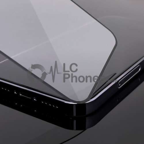 iPhone 15 Plus - Full Arc Tempered Glass Black