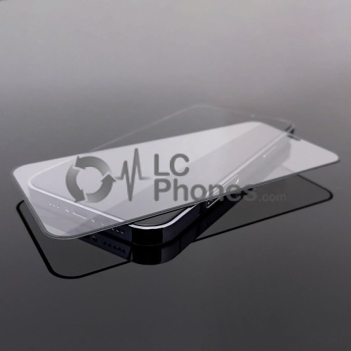 iPhone 15 Pro Max - Full Arc Tempered Glass Black