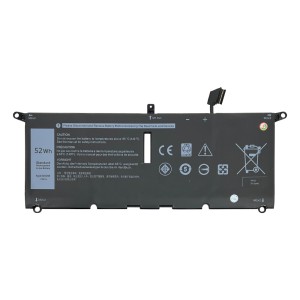 Dell - Laptop Battery for Dell XPS 13 9370 9380 7390 / Inspiron 7400 5391 5390 7490 7390 7391 / 2-in-1 Latitude 3301 / Vostro 53 90 53. 91 Series G8VCF P82G H754V 0H754V P82G001 DXGH8  6500mAh 52Wh