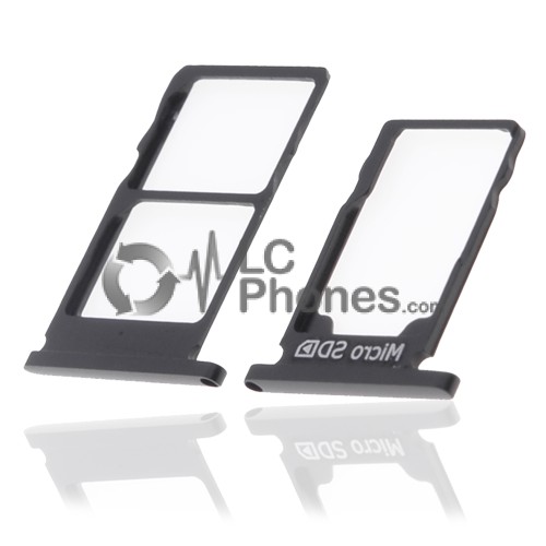 Nokia 5.1 - Sim Tray Card Holder Black