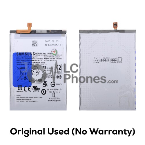 Samsung Galaxy A25 5G A256 / A34 5G A346 / A35 5G A356 / A54 5G A546 / A55 5G A556 - (Original Used) Battery EB-BA546ABY 5000mAh 19.40Wh (No Warranty)