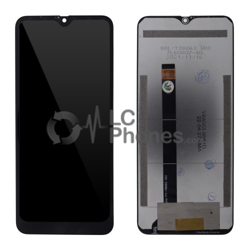 Blackview A60 / A60 Pro / A60 Plus - Full Front LCD Digitizer Black < Service Pack >