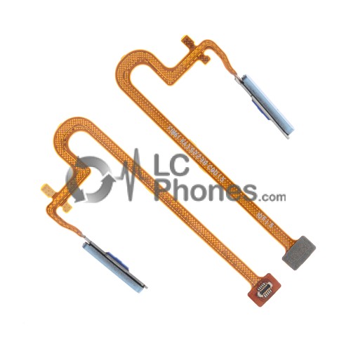 Oppo A57s CPH2385 - Fingerprint Sensor Flex Cable Blue