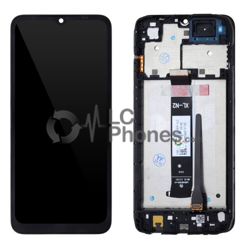 Xiaomi Redmi A1 220733SG / A1 Plus 220733SFG - Full Front LCD Digitizer with Frame Black