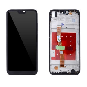 Huawei P20 Lite ANE-LX1 - Full Front LCD Digitizer with Frame Black