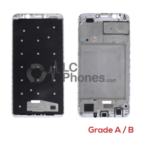 Huawei Y7 2018 - LCD Frame White Used Grade A/B