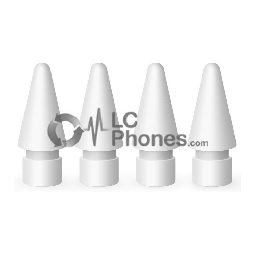 Apple Pencil 1st Gen & 2nd Gen - 4 Pack Replacement Tips