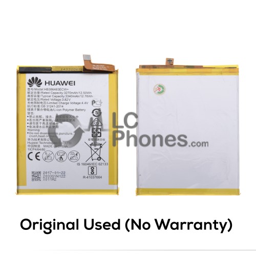 Huawei Honor 6X / Nova Plus - (Original Used) Battery HB386483ECW 3300mAh 12.71Wh (No Warranty)