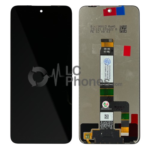 Xiaomi Redmi 12 23053RN02A, 23053RN02Y, 23053RN02I / Redmi 12 5G 23076RN4BI - Full Front LCD Digitizer Black