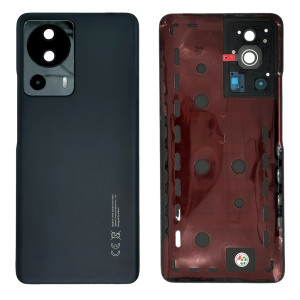 Xiaomi 13 Lite 2210129SG - Battery Cover with Adhesive & Camera Lens Black