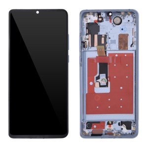 Huawei P30 Pro - Full Front LCD Digitizer With Frame Aurora Blue