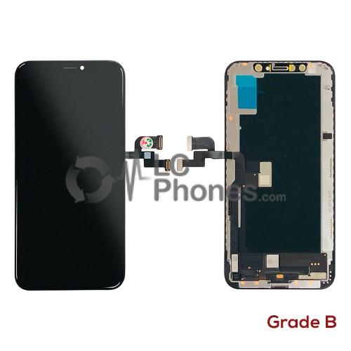 iPhone XS - Full Front OLED Digitizer Black (Original) Take Out Grade B