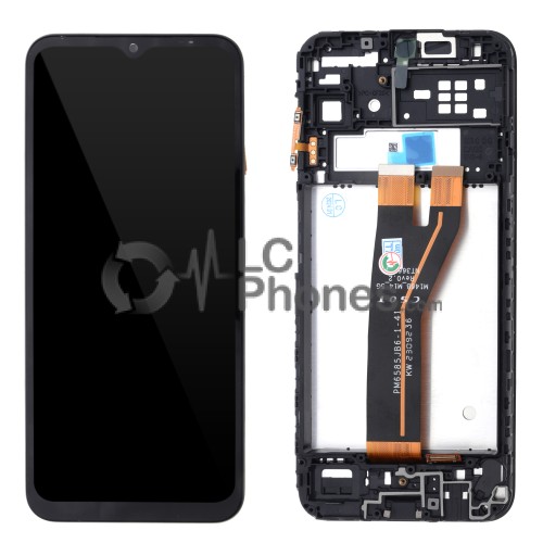 Samsung Galaxy M14 5G M146 - Full Front LCD Digitizer with frame Black