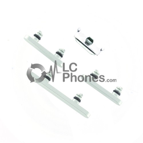 iPhone 15 - Middle Housing Frame with Buttons Green