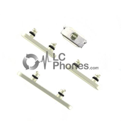 iPhone 15 Plus - Middle Housing Frame with Buttons Yellow