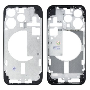 iPhone 15 Pro - Middle Housing Frame with Buttons Black Titanium