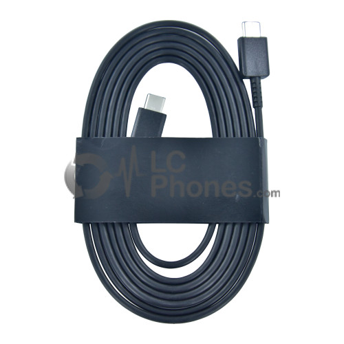 Samsung -  EP-DW767JBE Data Cable Type- C to Type-C 3A Black 1.8m