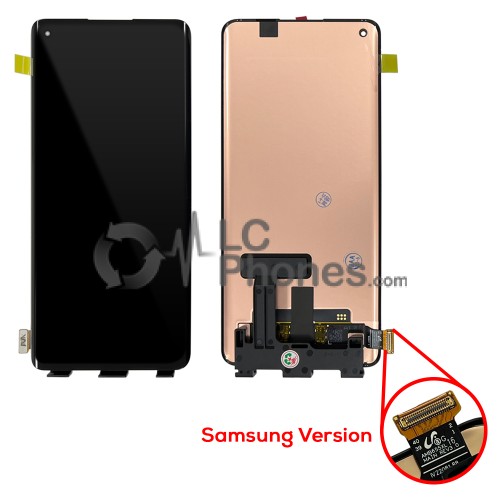 OPPO Reno6 Pro 5G CPH2247 - Full Front LCD Digitizer Black (Samsung Version)