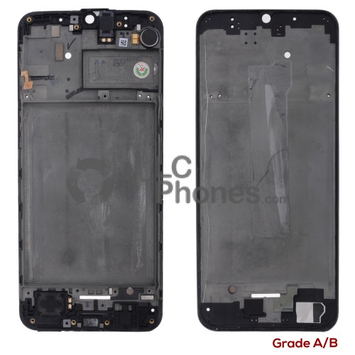 Samsung Galaxy M30s M307F - LCD Frame Black Grade A/B