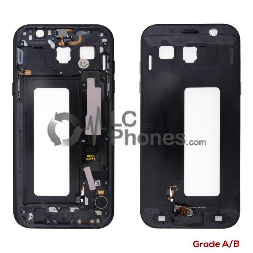 Samsung Galaxy A7 2017 A720 - LCD Frame Black Grade A/B