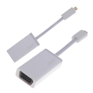 Acer Aspire - Micro to VGA Cable Video Converter White NC.23811.008