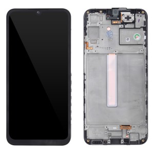 Samsung Galaxy A25 A256 - Full Front LCD Digitizer with Frame Black 