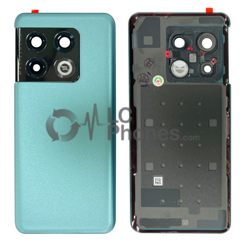 OnePlus 10 Pro 5G NE2210 - Battery Cover with Adhesive & Camera Lens Emerald Green