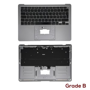 Macbook Air 13 inch A2179 - Top Cover with French Keyboard FR Layout with Backlight Space Grey  Grade B