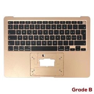 Macbook Air 13 inch A2179 -  Top Cover with German Swiss Keyboard CH Layout Rose Gold  Grade B