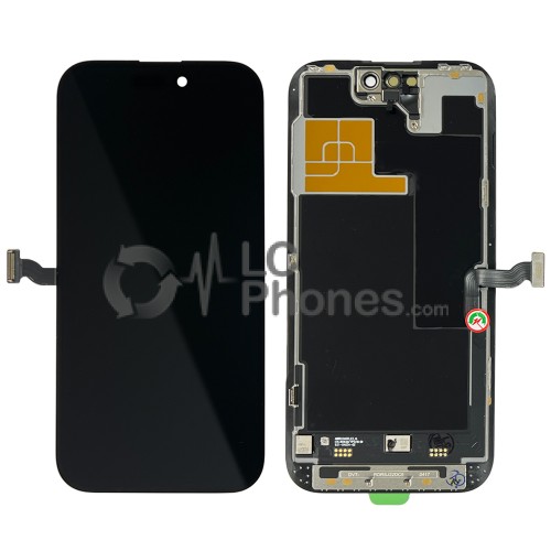 iPhone 14 Pro - Full Front OLED Display Digitizer Black < Service Pack >