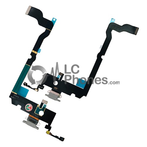 iPhone XS Max - Dock Charging Connector Flex White (Original) Take Out
