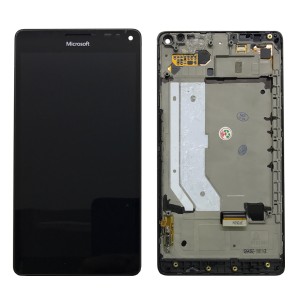 Microsoft Lumia 950 XL - Full Front LCD Digitizer with Frame Black