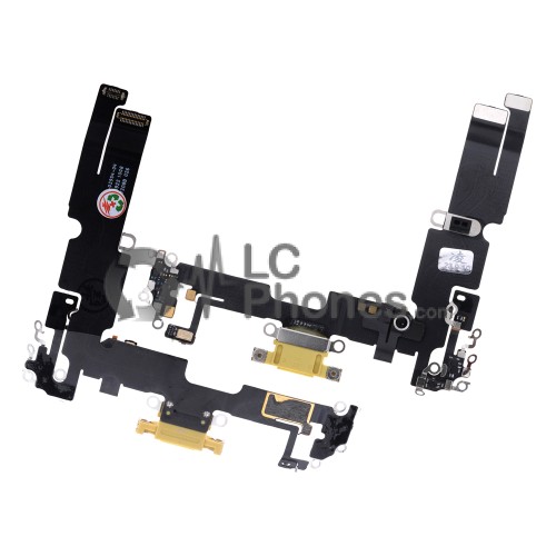 iPhone 14 Plus - Dock Charging Connector Flex Yellow (Original) Take Out