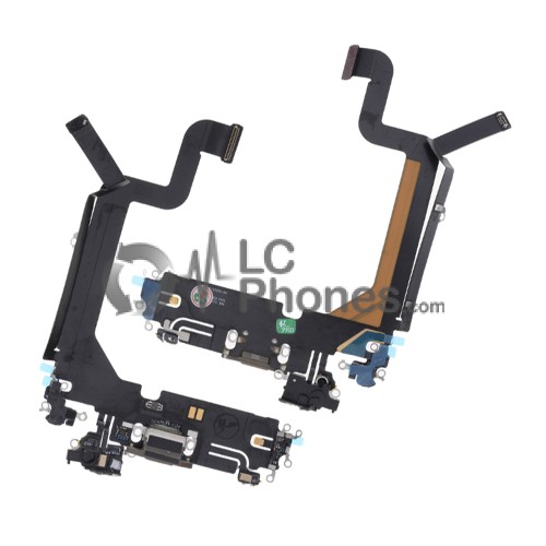 iPhone 14 Pro Max - Dock Charging Connector Flex Gold (Original) Take Out
