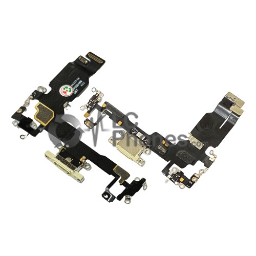 iPhone 15 - Dock Charging Connector Flex Yellow (Original) Take Out