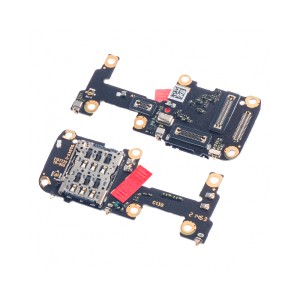 Realme GT2 Pro RMX3301 - Sim Reader Board with Antenna and Microphone 