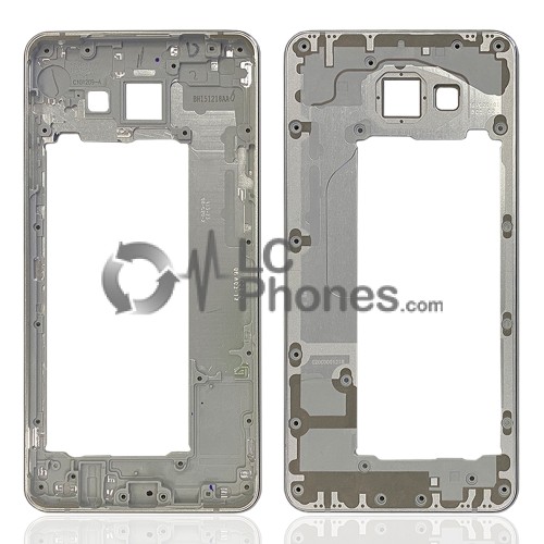 Samsung Galaxy A7 2016 A710 - Chassis Middle Frame White