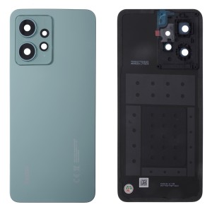 Xiaomi Redmi Note 12 4G 23021RAAEG, 23021RAA2Y, 23027RAD4I, 23028RA60L - Battery Cover with Adhesive & Camera Lens Mint Green