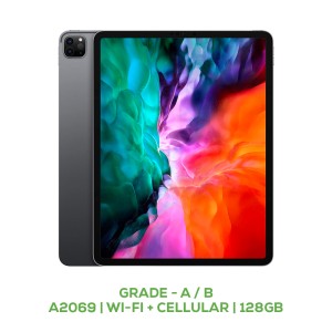 iPad Pro 12.9'' 4th Gen (2020) A2069 Wi-Fi + Cellular 128GB Grade A / B