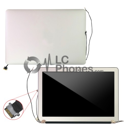 Macbook Air 13 inch A1466 (MID 2013-MID 2017) - Full Front LCD with Housing Silver