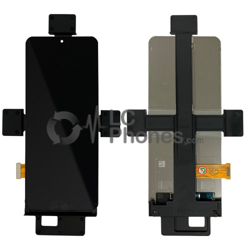 Samsung Galaxy Z Flip5 SM-F731B - Full Front LCD/AMOLED Digitizer Black without Frame < Service Pack >