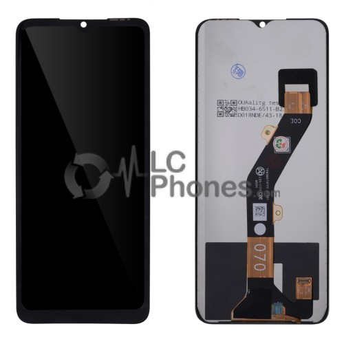 ZTE Blade A54 - Full Front LCD Digitizer Black